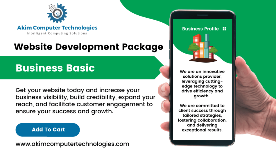 Website Development Package - Business Basic